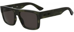 Gafas de Sol - Moschino - MOS187/S - 6AK (IR) GREEN HORN // GREY