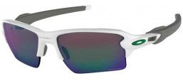 Gafas de Sol - Oakley - FLAK 2.0 XL OO9188 - 9188-92 POLISHED WHITE // PRIZM JADE