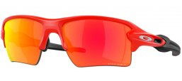 Sunglasses - Oakley - FLAK 2.0 XL OO9188 - 9188-J1 MATTE REDLINE // PRIZM RUBY