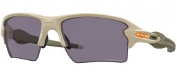 Gafas de Sol - Oakley - FLAK 2.0 XL OO9188 - 9188-J2 MATTE SAND // PRIZM GREY