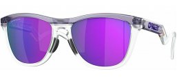 Gafas de Sol - Oakley - FROGSKINS HYBRID OO9289 - 9289-01 MATTE LILAC PRIZM CLEAR // PRIZM VIOLET