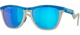 Gafas de Sol - Oakley - FROGSKINS HYBRID OO9289 - 9289-03 PRIMARY BLUE COOL GREY // PRIZM SAPPHIRE