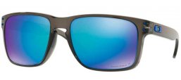 Lunettes de soleil - Oakley - HOLBROOK XL OO9417 - 9417-09 GREY SMOKE // PRIZM SAPPHIRE POLARIZED