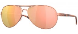 Gafas de Sol - Oakley - FEEDBACK OO4079 - 4079-44 SATIN ROSE GOLD // PRIZM ROSE GOLD