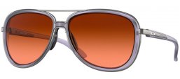 Gafas de Sol - Oakley - SPLIT TIME OO4129 - 4129-26 MATTE TRANSPARENT LILAC // PRIZM BROWN GRADIENT