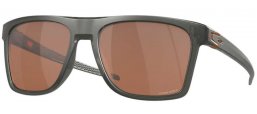 Gafas de Sol - Oakley - LEFFINGWELL OO9100 - 9100-02 MATTE GREY SMOKE // PRIZM TUNGSTEN