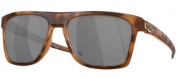 Gafas de Sol - Oakley - LEFFINGWELL OO9100 - 9100-18 MATTE TORTOISE BROWN // PRIZM BLACK POLARIZED