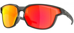 Gafas de Sol - Oakley - KAAST OO9227 - 9227-03  MATTE GREY // PRIZM RUBY