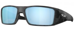 Gafas de Sol - Oakley - HELIOSTAT OO9231 - 9231-05 MATTE BLACK CAMO // PRIZM DEEP WATER POLARIZED