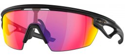 Lunettes de soleil - Oakley - SPHAERA OO9403 - 9403-03 MATTE BLACK // PRIZM ROAD