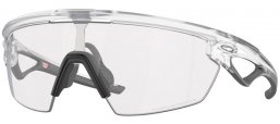 Sunglasses - Oakley - SPHAERA OO9403 - 9403-07 MATTE TRANSPARENT // CLEAR TO BLACK IRIDIUM PHOTOCHROMIC