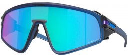 Gafas de Sol - Oakley - LATCH PANEL OO9404 - 9404-06 MATTE TRANSPARENT NAVY BLUE // PRIZM SAPPHIRE