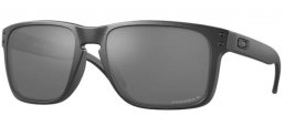 Lunettes de soleil - Oakley - HOLBROOK XL OO9417 - 9417-30 STEEL // PRIZM BLACK POLARIZED