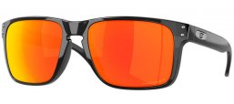 Lunettes de soleil - Oakley - HOLBROOK XL OO9417 - 9417-32 BLACK INK // PRIZM RUBY POLARIZED