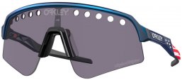 Gafas de Sol - Oakley - SUTRO LITE SWEEP OO9465 - 9465-28 BLUE IRISDESCENT WITH DESIGNS BY TROY LEE // PRIZM GREY