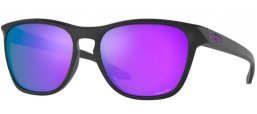 Sunglasses - Oakley - MANORBURN OO9479 - 9479-03 MATTE BLACK // PRIZM VIOLET