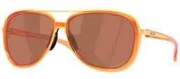 Gafas de Sol - Oakley - SPLIT TIME OO4129 - 4129-28 TRANSPARENT GINGER // PRIZM TUNGSTEN