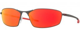 Gafas de Sol - Oakley - WHISKER OO4141 - 4141-02 MATTE GUNMETAL // PRIZM RUBY