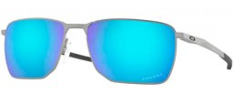 Gafas de Sol - Oakley - EJECTOR OO4142 - 4142-04 SATIN CHROME // PRIZM SAPPHIRE