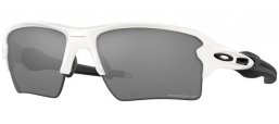 Gafas de Sol - Oakley - FLAK 2.0 XL OO9188 - 9188-81 POLISHED WHITE // PRIZM BLACK POLARIZED