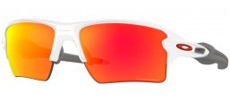 Gafas de Sol - Oakley - FLAK 2.0 XL OO9188 - 9188-93 POLISHED WHITE // PRIZM RUBY