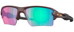 Sunglasses - Oakley - FLAK 2.0 XL OO9188 - 9188-J8 MATTE GARNACHE // PRIZM GOLF