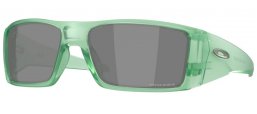 Gafas de Sol - Oakley - HELIOSTAT OO9231 - 9231-22 MATTE TRANSPARENT JADE // PRIZM BLACK