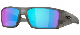 Gafas de Sol - Oakley - HELIOSTAT OO9231 - 9231-24 MATE GREY SMOKE // PRIZM SAPPHIRE POLARIZED