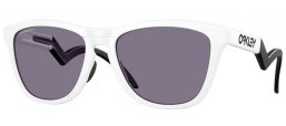 Gafas de Sol - Oakley - FROGSKINS HYBRID OO9289 - 9289-08 MATTE WHITE // PRIZM GREY