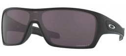 Lunettes de soleil - Oakley - TURBINE ROTOR OO9307 - 9307-28 MATTE BLACK // PRIZM GREY POLARIZED