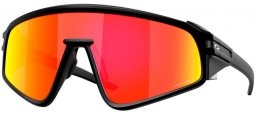 Gafas de Sol - Oakley - LATCH PANEL OO9404 - 9404-16 MATTE BLACK // PRIZM RUBY