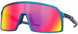 Gafas de Sol - Oakley - SUTRO OO9406 - 9406-C1 MATTE BLUE CYAN IRRIGATION // PRIZM ROAD