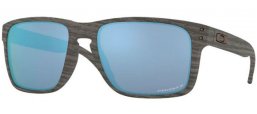 Lunettes de soleil - Oakley - HOLBROOK XL OO9417 - 9417-19 WOODGRAIN // PRIZM DEEP H2O POLARIZED