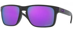 Lunettes de soleil - Oakley - HOLBROOK XL OO9417 - 9417-20 MATTE BLACK // PRIZM VIOLET