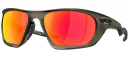 Gafas de Sol - Oakley - LATERALIS OO9431 - 9431-04 MATTE OLIVE // PRIZM RUBY