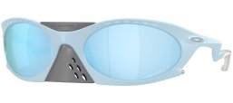 Gafas de Sol - Oakley - PLANTARIS OO9437 - 9437-04 MATTE STONE WASHED // PRIZM DEEP WATER POLARIZED