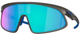 Gafas de Sol - Oakley - RSLV OO9484D - 9484-03 MATE GREY SMOKE // PRIZM SAPPHIRE