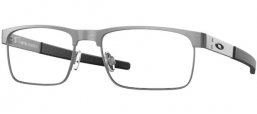 Monturas - Oakley Prescription Eyewear - OX5153 METAL PLATE TI - 5153-03 SATIN BRUSHED CHROME