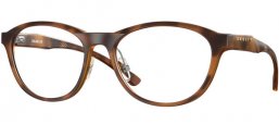 Lunettes de vue - Oakley Prescription Eyewear - OX8057 DRAW UP - 8057-02 SATIN BROWN TORTOISE