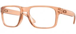 Monturas - Oakley Prescription Eyewear - OX8156 HOLBROOK RX - 8156-14 POLISHED TRANSLUCENT SEPIA