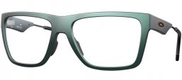 Monturas - Oakley Prescription Eyewear - OX8028 NXTLVL - 8028-07 MATTE DARK SILVER BLUE COLORSHIFT