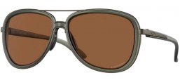 Gafas de Sol - Oakley - SPLIT TIME OO4129 - 4129-25 MATTE OLIVE INK // PRIZM BRONZE