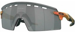 Gafas de Sol - Oakley - ENCODER STRIKE VENTED OO9235 - 9235-12 MATTE TRANSPARENT STONEWASH // PRIZM BLACK