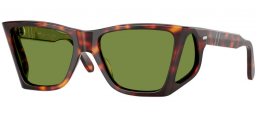 Gafas de Sol - Persol - PO0009 - 24/4E HAVANA // GREEN