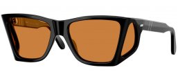 Gafas de Sol - Persol - PO0009 - 95/53 BLACK // ORANGE