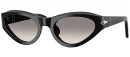 Gafas de Sol - Persol - PO0052S - 95/32 BLACK // GREY GRADIENT TRANSPARENT