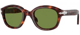 Sunglasses - Persol - PO0060S - 24/4E HAVANA // GREEN ANTIREFLECTION