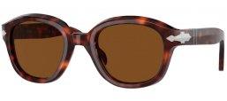 Sunglasses - Persol - PO0060S - 24/57 HAVANA // BROWN ANTIREFLECTION POLARIZED