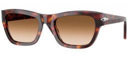 Gafas de Sol - Persol - PO0091S - 24/51 HAVANA // BROWN GRADIENT TRANSPARENT