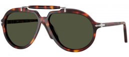 Gafas de Sol - Persol - PO0202S - 24/31 HAVANA // GREEN